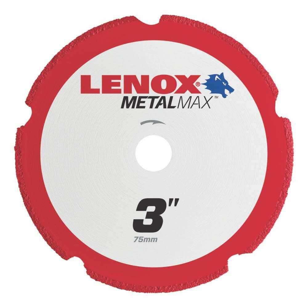 Lenox Metalmax 3 Inch Segmented Rim Diamond Cutting Wheel for Metal