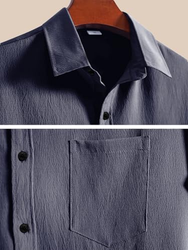 Image of Tee Projekt Solid Shirt for Men's ||Pop corn Shirt|| Solid Shirt for Men's|| Casual Shirt for Men||Half Sleeve Spread Collar Shirt for Men