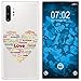 Produktbild PhoneNatic Case kompatibel mit Samsung Galaxy Note 10+ Silikon-Hülle Pride Herz M5