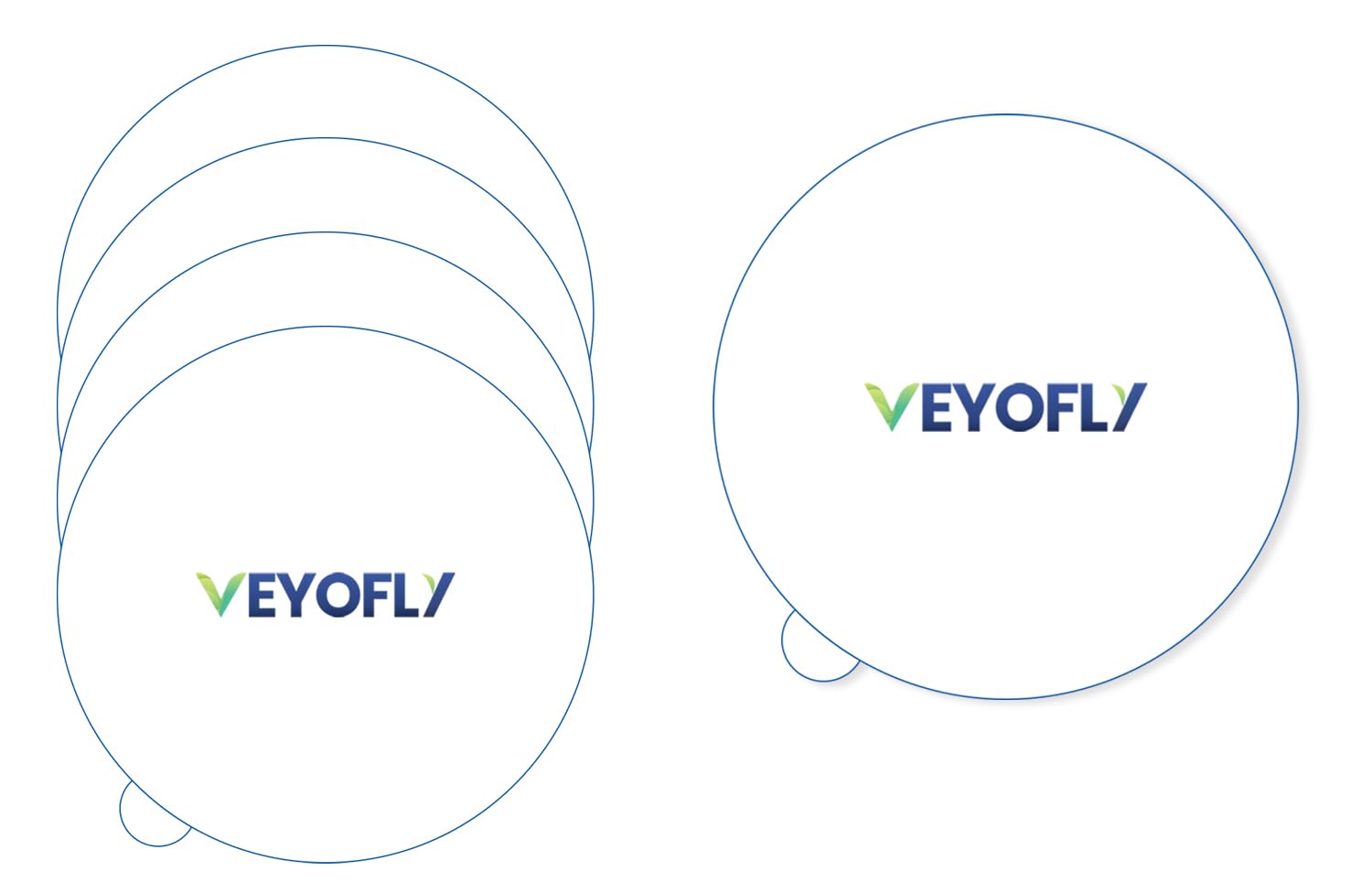 Veyofly Kit Fly - Trap Indoor, Fruit Flys, Gnat Traps, Mosquito, Insect Indoor (Fly Trap Refill)