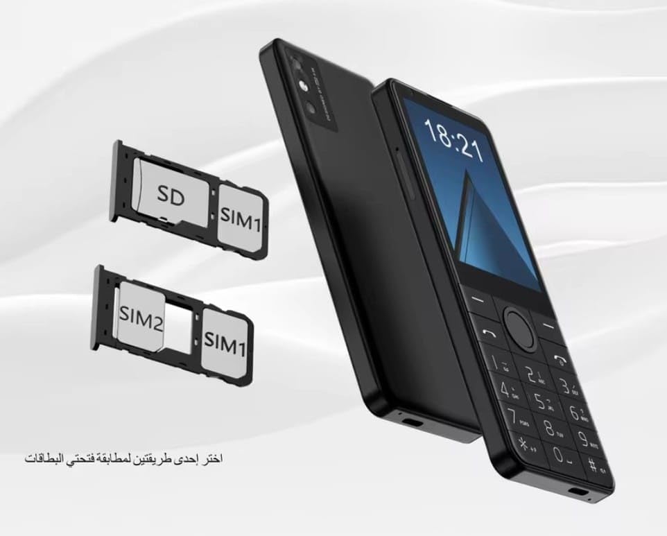 Illustration of SIM and SD card installation for Uniwa Doov R17 Pro