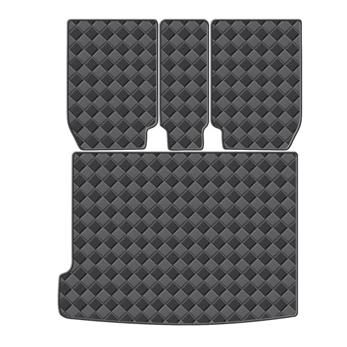 WDYOYS Cargo Mat & Backrest Mats for 2018-2023 BMW X2 Accessories, All Weather Waterproof Rear Cargo Liner Rear Trunk Liner Back Seat Cover Protector