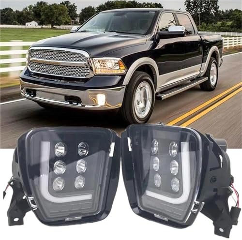 Phares antibrouillard pour Dodge Ram 1500 2013-2017 avec optiques haute durabilité - 6