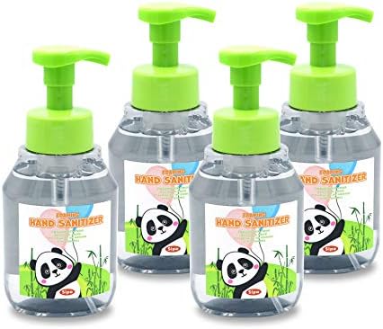 SIPA Foaming Hand Sanitizer 10.8oz (320ml), Alcohol-Free, Fresh Scent, Moisturizing Hand Perfect for Sensitive Skin Non-sticky, No Rinse, (PACK OF 4)