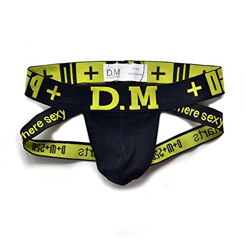 D.M Men's Underwear Jockstrap Briefs