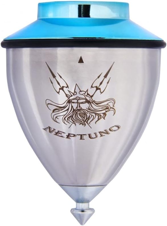 Trompos Space Spin Top Neptuno - Fixed Tip SpinTop (Blue)