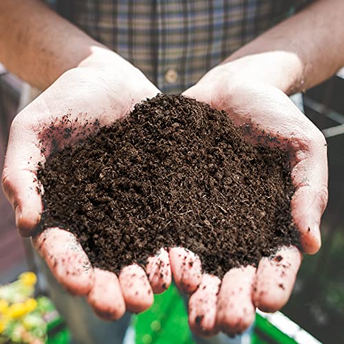 Organic Seed Soil, 8 Quarts Indoor Outdoor Plants Starting Mix, Soil Mix For Fruits Flowers Vegetables Herbs Pre-Mixed Garden Potting Soil Blend #TOP2