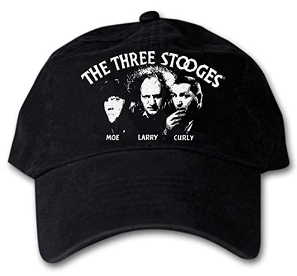 A&E Designs Three Stooges Hat Opening Credits Embroidered Cap
