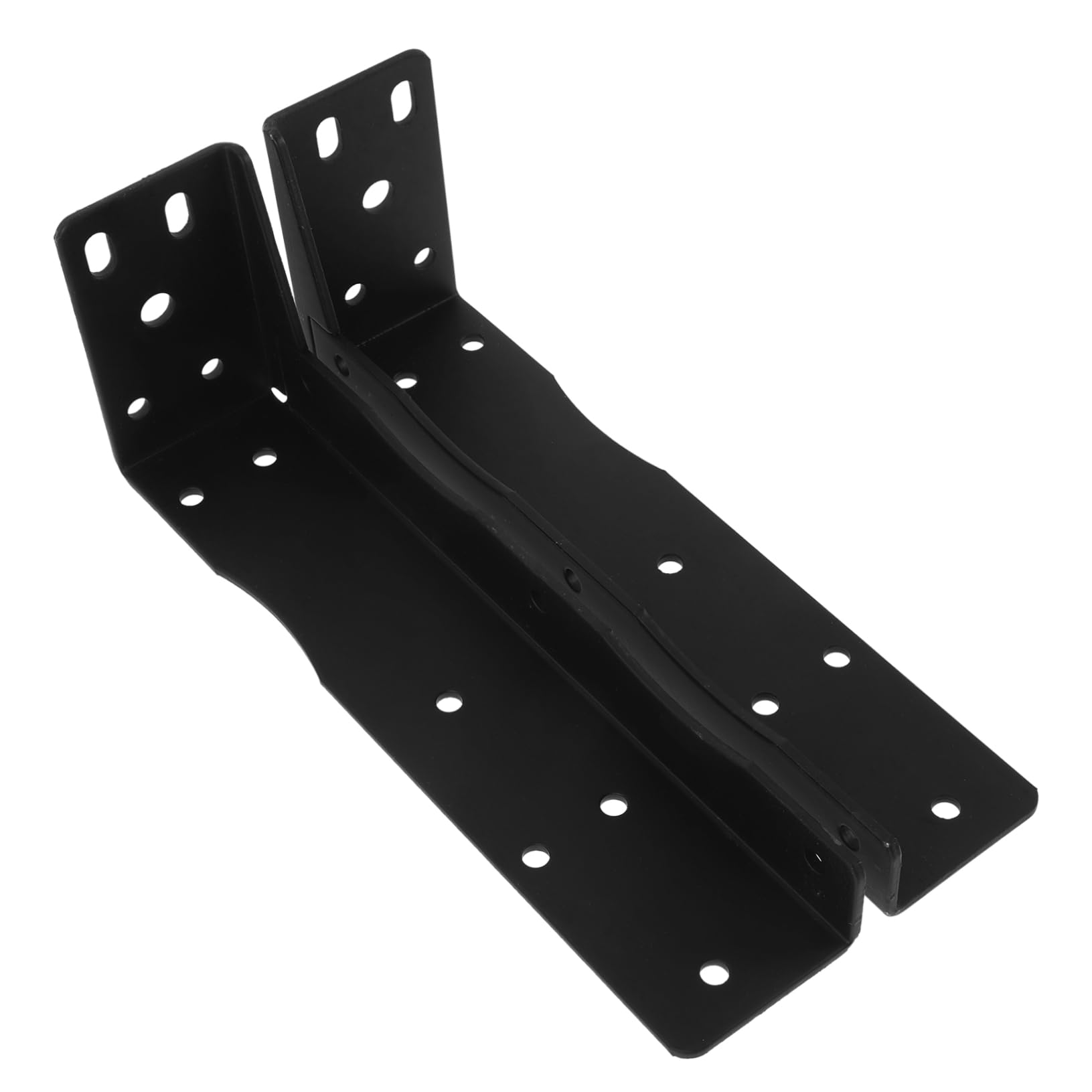 Supports étagère murale robuste en acier forgé pour comptoirs lourds