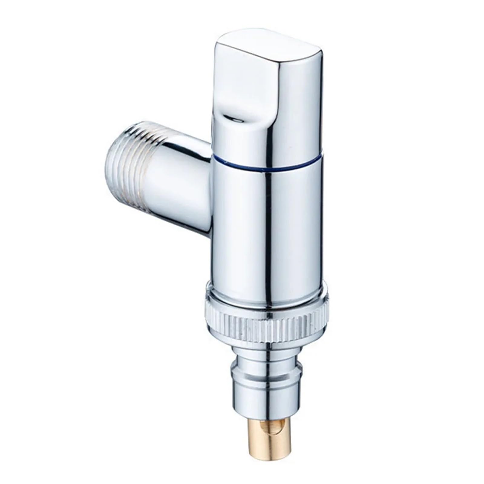 Robinet d'angle d'eau universel en acier inoxydable, 2 pièces, for Machines à laver, évier de cuisine, accessoire salle bains Pour Salle De Bain(Silver)