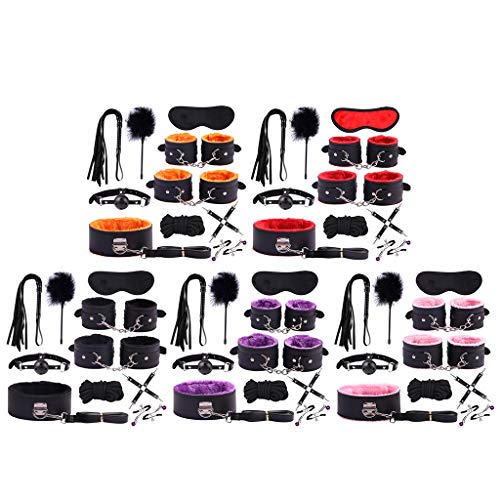 Bundle Tight Binding 10pcs/Sets Bed Game Play Set Sxx Toys for Couple Women Supplies - Thumbnail 2