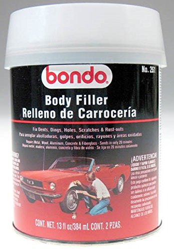 Bondo 261 1 Pint Salmon Bondo Body Filler