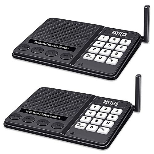 【Suono chiaro a lungo raggio】: questo citofono domestico wireless offre un audio cristallino e una portata di 1000 m, garantendo una copertura affidabile per uso interno/esterno in qualsiasi sistema interfonico. ​