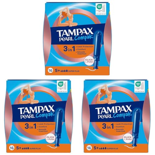 Orkıd Tampon Pearl Compak Super Plus, 16 Adet 3'lü paket