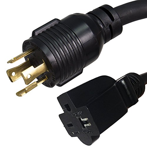 Flash Sale Buy 1 get 1 NEMA L14-30P to 6-20R Power Cord Plug Adapter - 1 Foot, 20A,250V, 12/3 AWG SJT Cable- Iron Box # IBX-1462-01 Flash Sale Buy 1 get 1 NEMA L14-30P to 6-20R Power Cord Plug Adapter - 1 Foot, 20A,250V, 12/3 AWG SJT Cable- Iron Box # IBX-1462-01