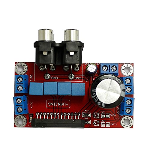 Carte amplificateur audio TDA7850 4 x 50 W 12V avec interface AV