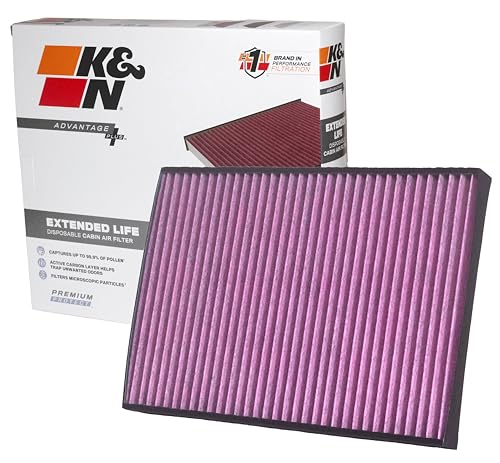 Filtro de habitáculo K&N premium: aire limpio y puro para tu Chevrolet