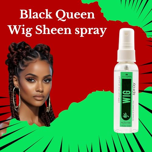 Spray hidratante Black Queen para pelucas 2 oz miniatura 2