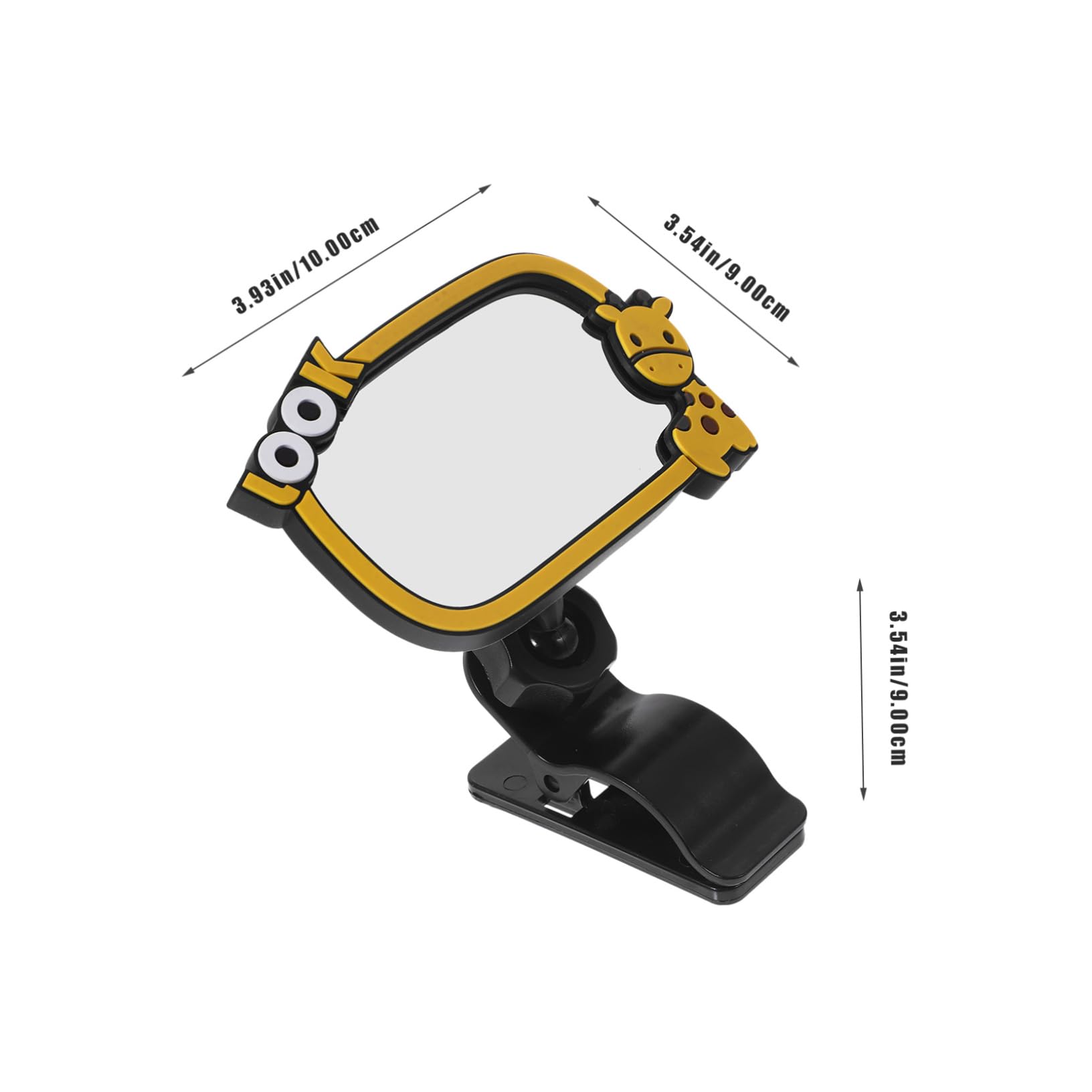 Toddmomy 5 Piezas Espejos Retrovisores Interiores y Exteriores Espejo De Vista Trasero Asiento Visión Auto Visera Del Espejo Del Coche De Vidrio