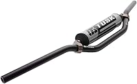 Tusk T-10 Aluminum 7/8" CR Mid Bend Handlebar Black - Durable Off-Road ATV Upgrade