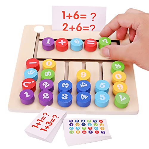 2 brinquedos – Brinquedo madeira com placa computação digital que se movimenta à mão, brinquedos mul