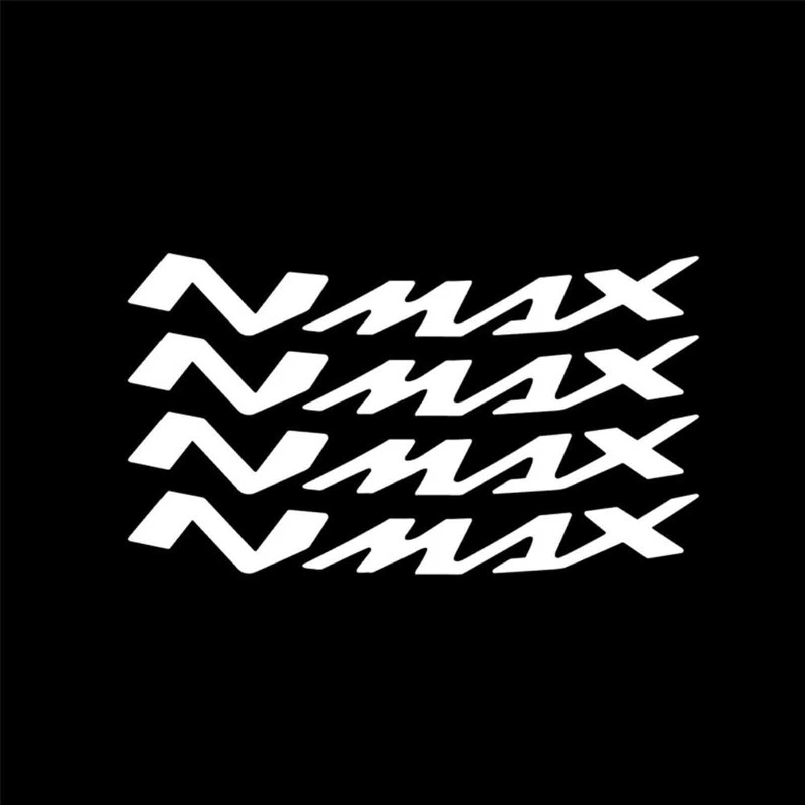 Stickers Motorcycle Stickers Reflective Wheel Rim for Nmax 125 155 Nmax125 Nmax155(Style 4)