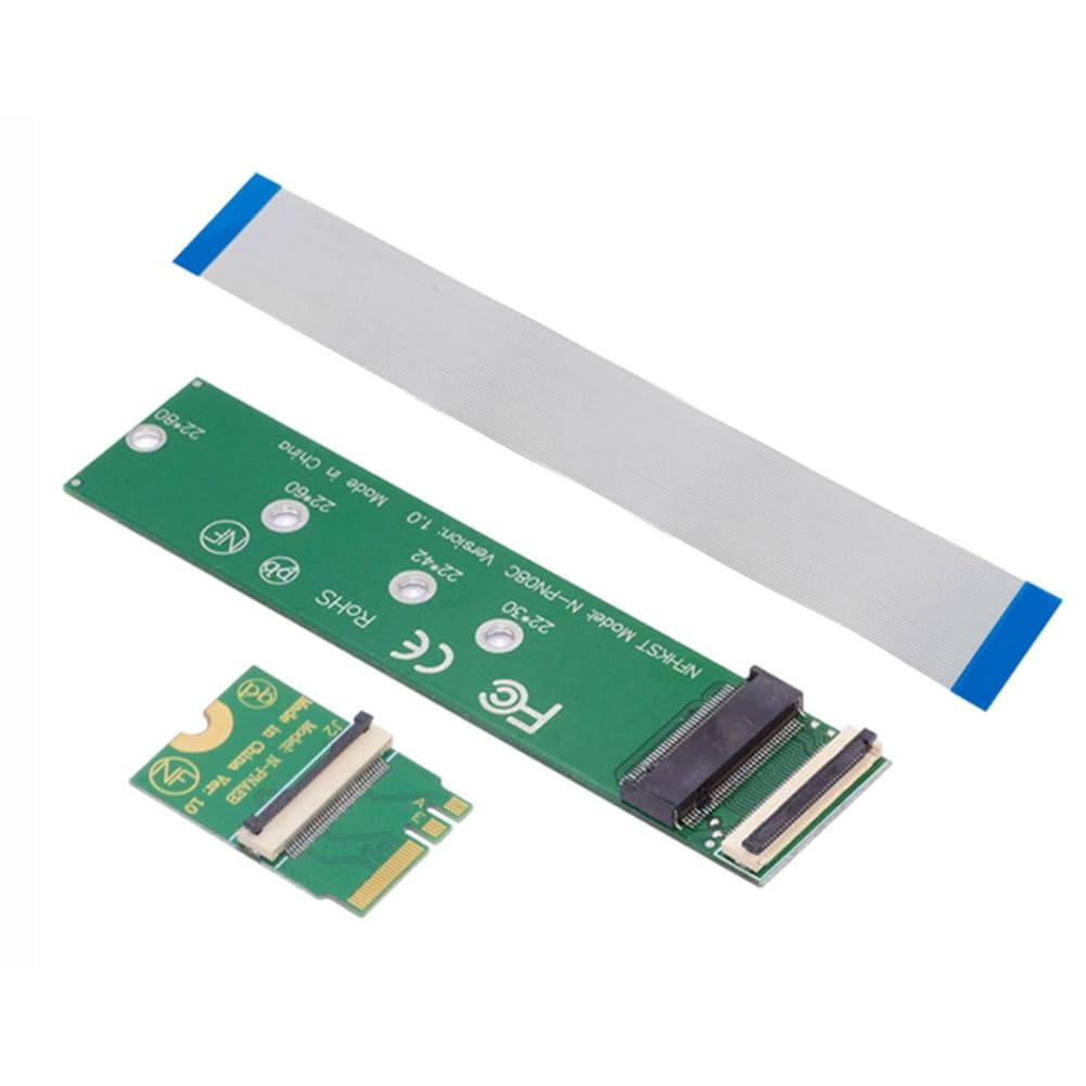 Cable de Conexión SSD con Interfaz de Clave A+e, WiFi A M.2, Interfaz de Clave M, FPC, Tarjeta Adaptadora NVME NGFF