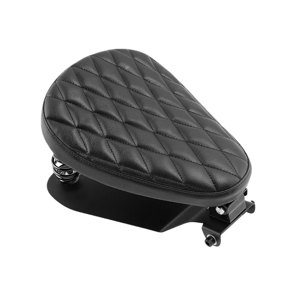 Asiento individual de moto con absorción de impactos para custom 7