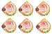 6 Bags of UHA Mikakuto Kororo Gummy 40g Peach Flavor