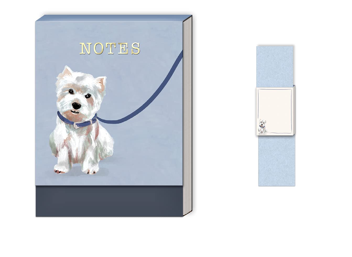 Punch Studio Molly & Rex Terrier Pocket Notepad (36631)