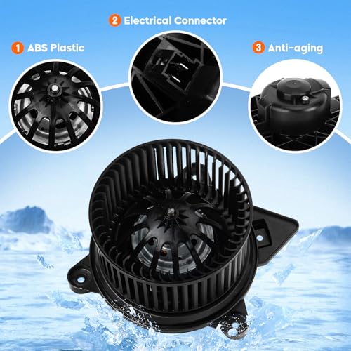 Image of 700097 HVAC A /C Blower Motor Fit for Sebring & Fit for Dodge Stratus 2001-2006 A /C Fan Blower Replaces 4885612AB Heater Blower