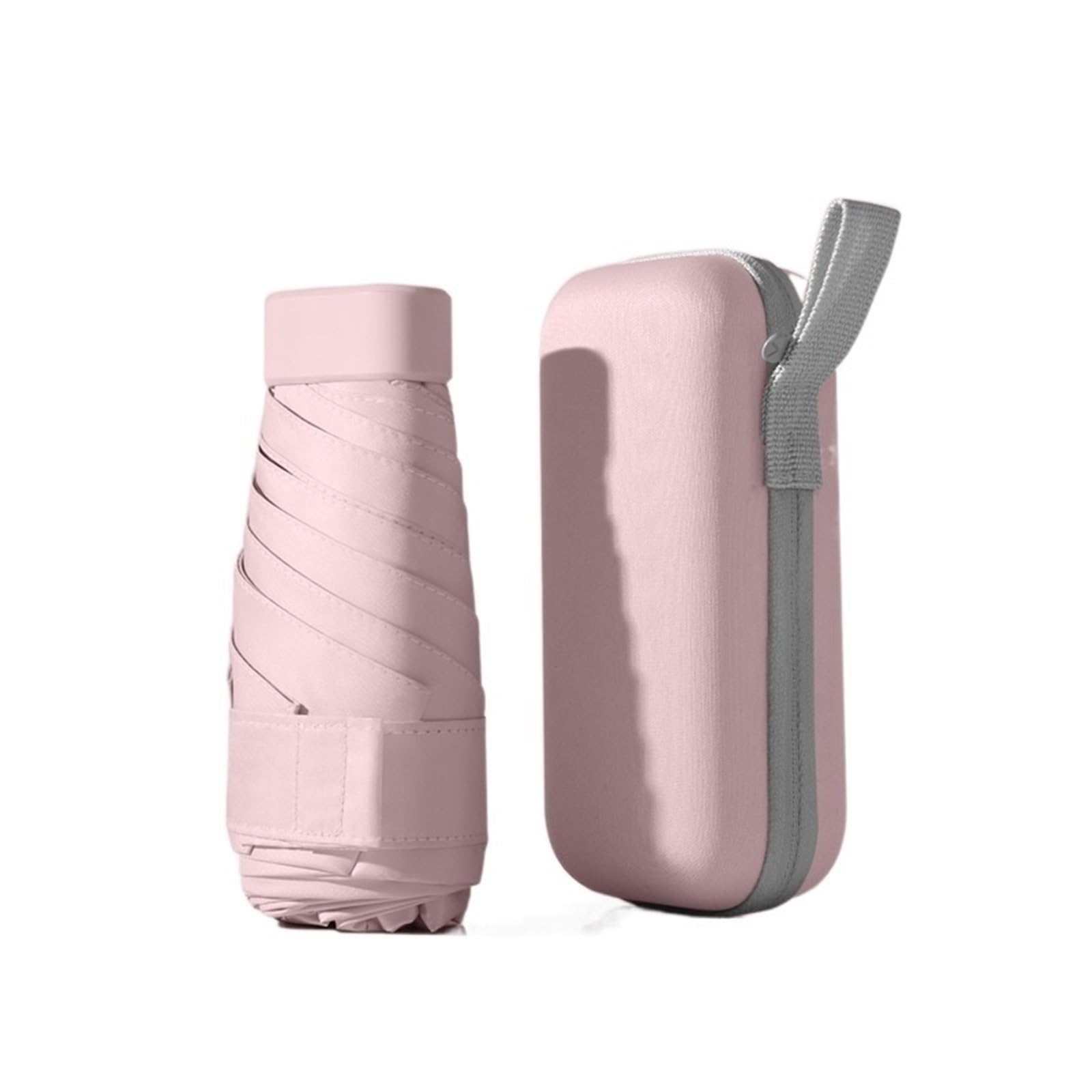 Parapluies de poche pliants et légers pour femmes avec protection solaire petit format