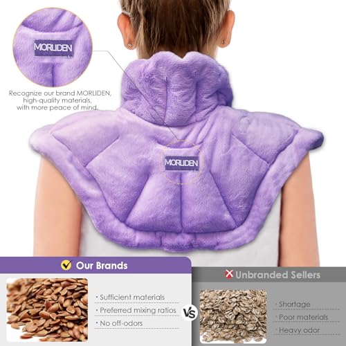 Aquecedor de pescoço aquecido no micro-ondas e almofada de aquecimento de ombro no micro-ondas, almo