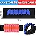 Dart Holders Fit for Nerf Gun Bullets, 24 Pcs Gun Party Supplies Toy Gun Accessories Ammo Wristband for Kids EVA Soft Bullets Wrist Belt Band Strap Compatible with Nerf N-Strike Blaster Gun (No Darts)