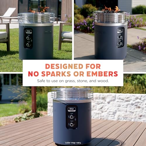 Ninja Fireside360 Fire Pit/Heater, 80,000 BTU, 3 Modes, Spanish Moss - image 6