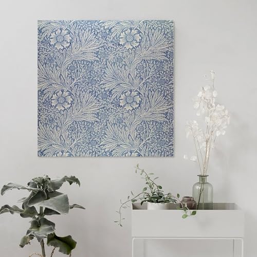 Toile William Morris avec cadre pour sublimer un mur blanc