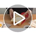 Metal Sandwich Cutter and Sealer - Round Crustless Sandwich Cutter for Peanut Butter and Jelly Sandwich Maker, PB&J Snacks Party Food Prep