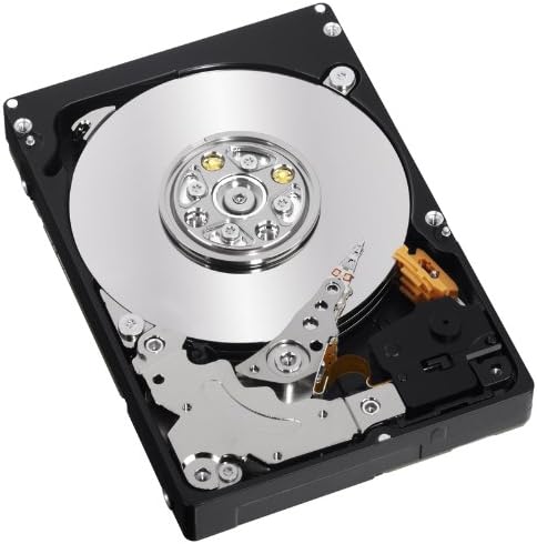 Angled view of the Western Digital WD XE SAS Hard Drive's internal components