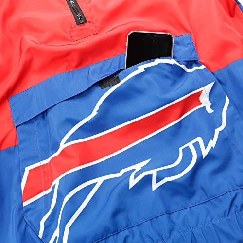 FOCO NFL mens Nfl Team Logo Warm-up Windbreaker3