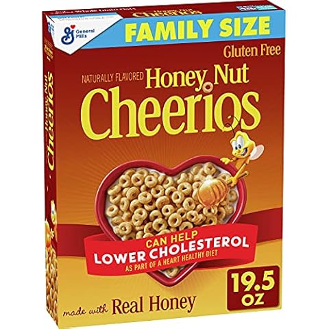 General Mills Cheerios Honey Nut Breakfast Cereal Cover