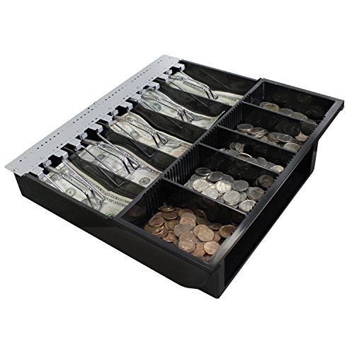 Adesso MRP-16CD-TR - 16-Inch Cash Drawer Tray Insert for Cash Register