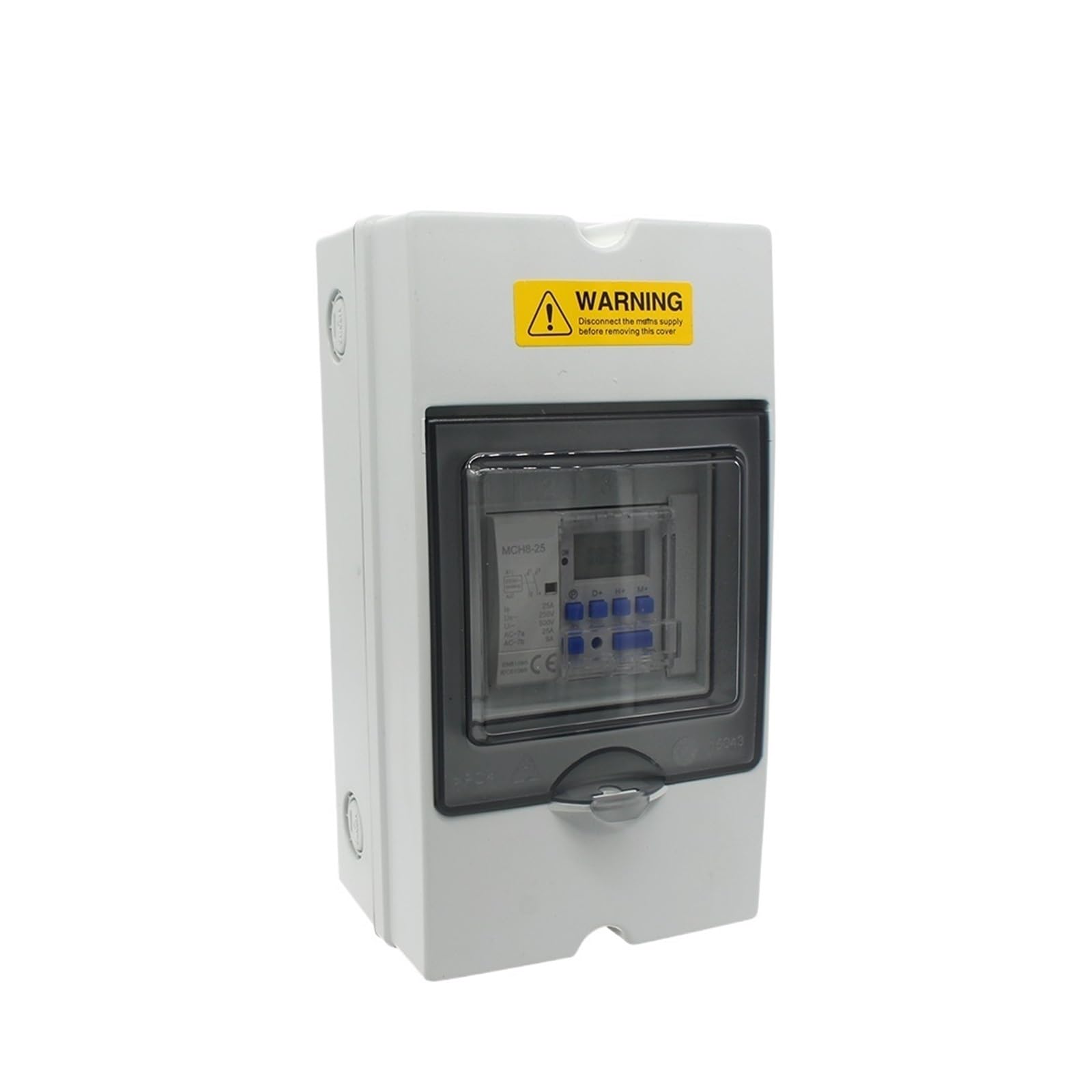 Einphasen-Wasser-Beweis-IP65 Klimaanlage Genaue Sichere MT151C-25 Digitale Zeitschaltuhr-Schalter-Steuerbox