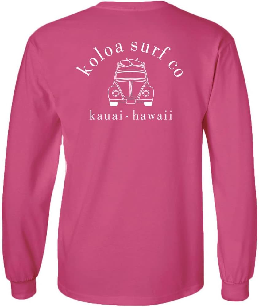 Koloa Surf Men's Buggy Logo Long Sleeve T-Shirts in Reg, Big and Tall