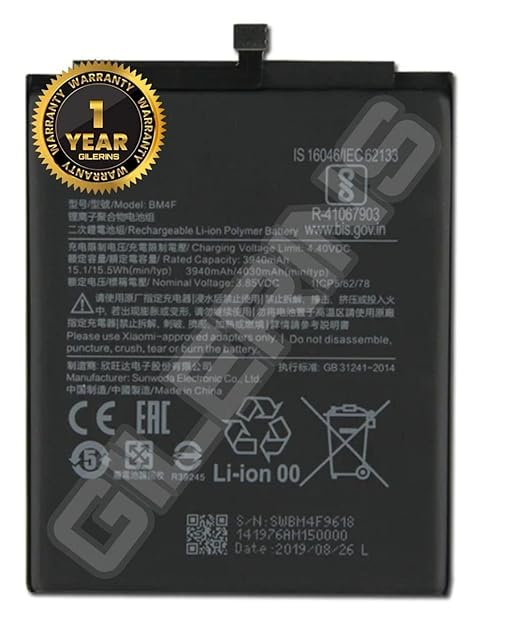 Image of Original BM4F Battery for Redmi A3 M1904F3BG, M1906F9SH, M1906F9SI Battery with 1 Year warrenty** (EE143)