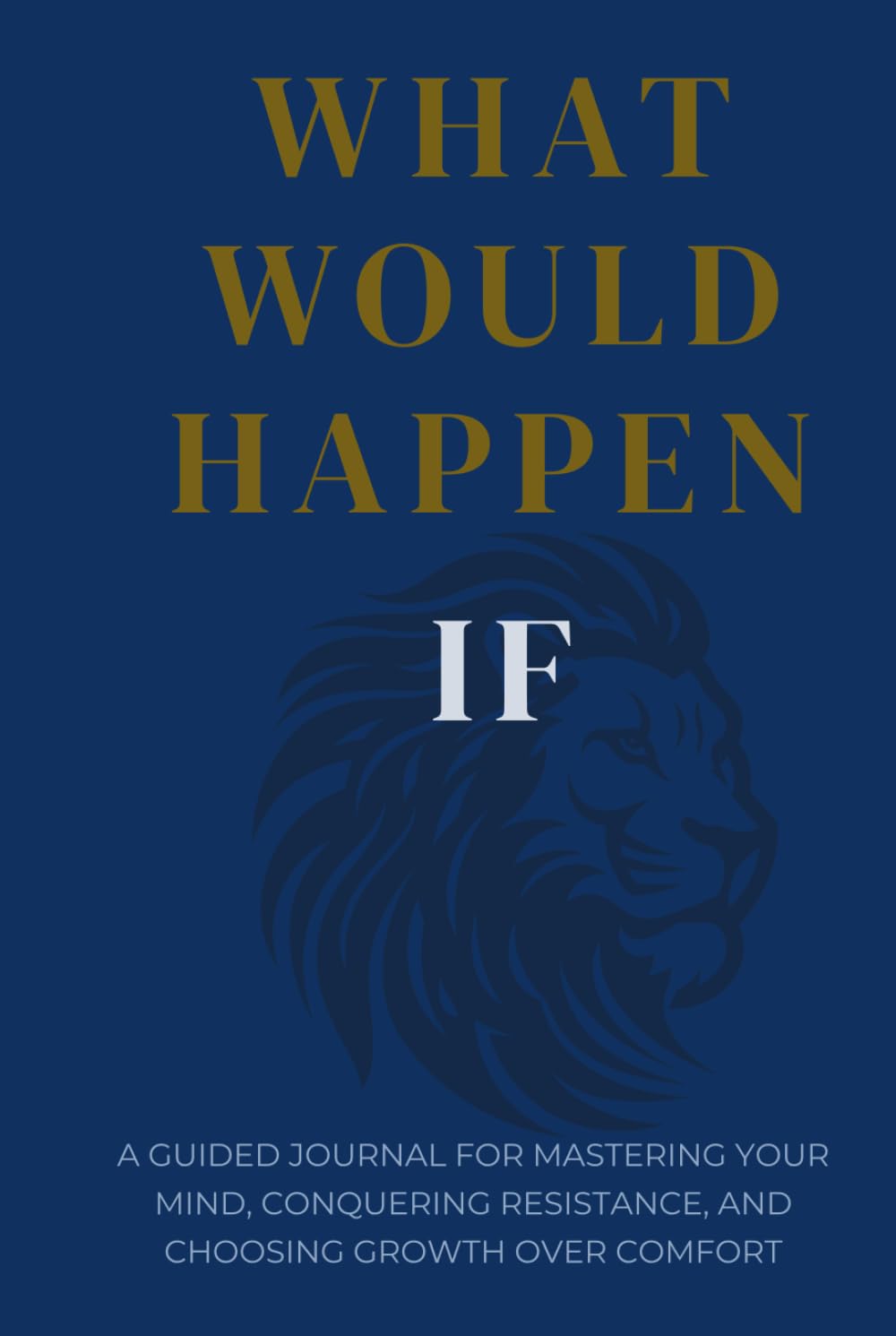 What Would Happen If: A Guided Journal for Mastering Your Mind, Conquering Resistance, and Choosing Growth Over Comfort      Hardcover – March 30, 2026