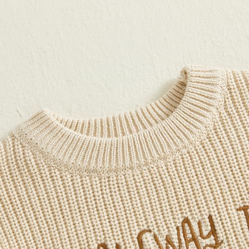 Football Half Birthday Outfit Baby Boy Girl Half Way to ONE Sweater Long Sleeve Pullover Knitwear Top Cake Smash Clothes4