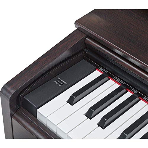 Piano Digital ARIUS, Yamaha, YDP-103R, Marrom