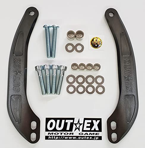 Triple Clamp Stabilizer Gunmetallic Anodized for ST125DAX OUTEX SS23-GUN