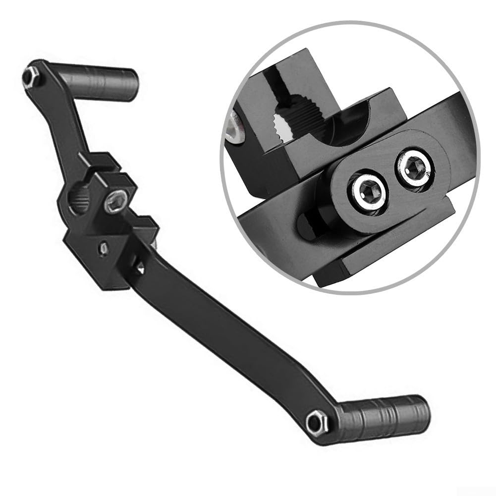 Schalthebelpedal aus Aluminiumlegierung, vorwärts/rückwärts für Can-am für Ryker 600 900 (2019–2024), direkte Passform, verschleißfest, schwarz