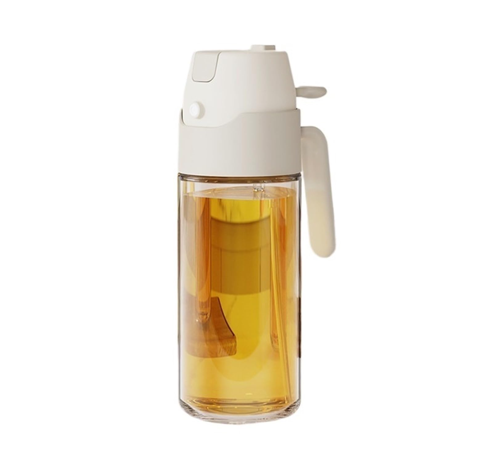 LYVQZPWLR Glass 2-in-1 Olive Oil Dispenser Bottle